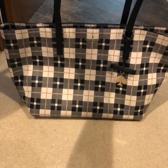 kate spade Handbags - Kate spade plaid tote